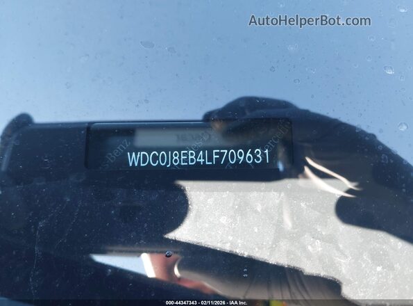 WDC0J8EB4LF709631 2020 MERCEDES-BENZ GLC 300 COUPE White Widok komory silnika