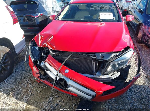 WDCTG4EB0GJ214334 2016 MERCEDES-BENZ GLA 250 Red ხელსაწყოთა პანელის ხედი