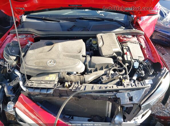 WDCTG4EB0GJ214334 2016 MERCEDES-BENZ GLA 250 Red უკანა ხედი