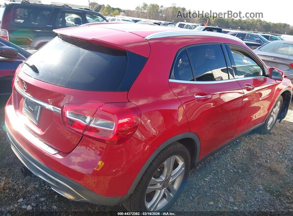 WDCTG4EB0GJ214334 2016 MERCEDES-BENZ GLA 250 Red უკანა სალონის ხედი