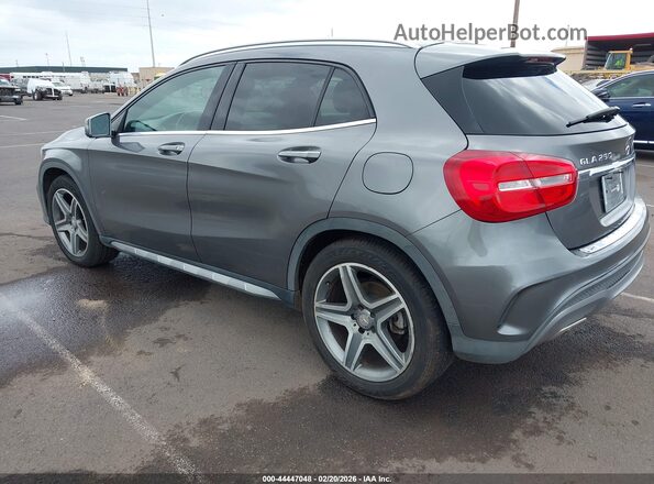 WDCTG4EB1GJ198371 2016 MERCEDES-BENZ GLA 250 Gray Trasero izquierdo