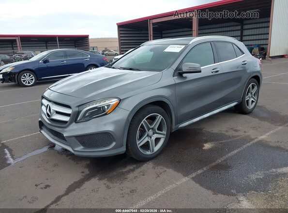 WDCTG4EB1GJ198371 2016 MERCEDES-BENZ GLA 250 Gray Vista tres cuartos delantera izquierda