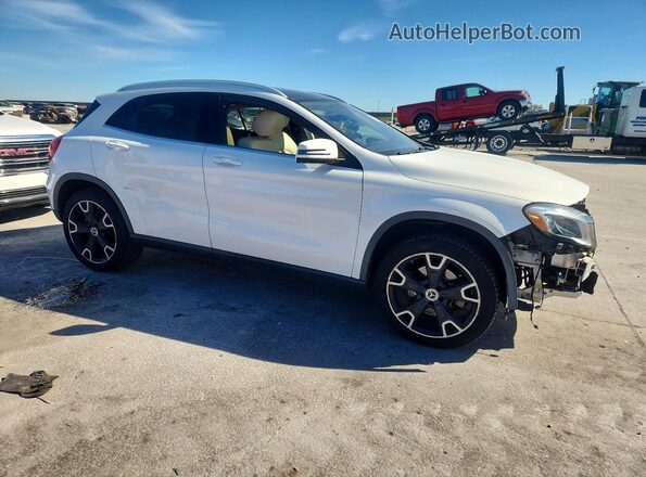 WDCTG4EB1KU009919 2019 MERCEDES-BENZ GLA Белый Передняя правая четверть