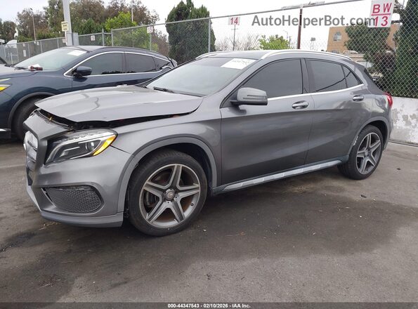 WDCTG4EB4GJ192693 2016 MERCEDES-BENZ GLA 250 Gray Vista tres cuartos delantera izquierda