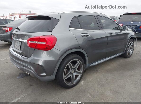 WDCTG4EB4GJ192693 2016 MERCEDES-BENZ GLA 250 Gray Trasero derecho