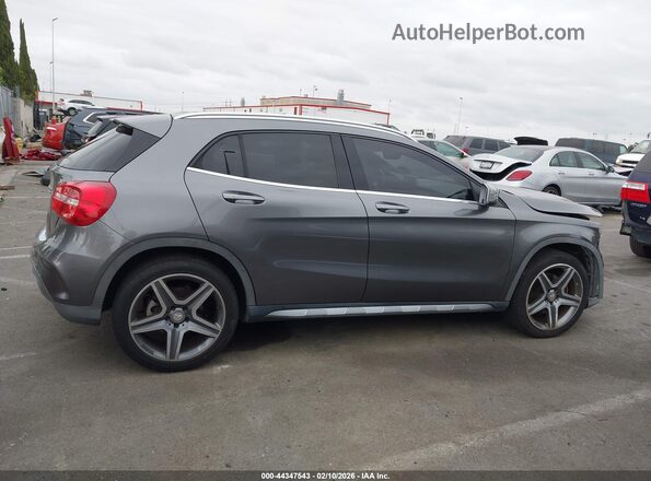 WDCTG4EB4GJ192693 2016 MERCEDES-BENZ GLA 250 Gray Vista interior trasera