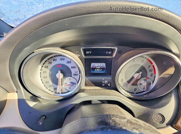WDCTG4EB6GJ256250 2016 MERCEDES-BENZ GLA Red Вид щитка приладів