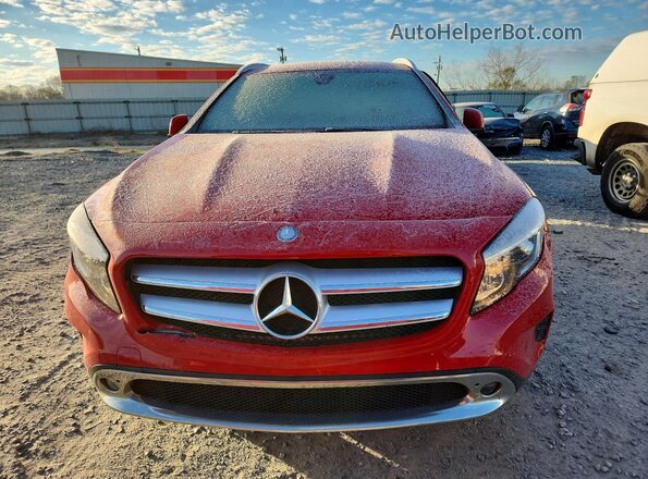 WDCTG4EB6GJ256250 2016 MERCEDES-BENZ GLA Red Вид спереду