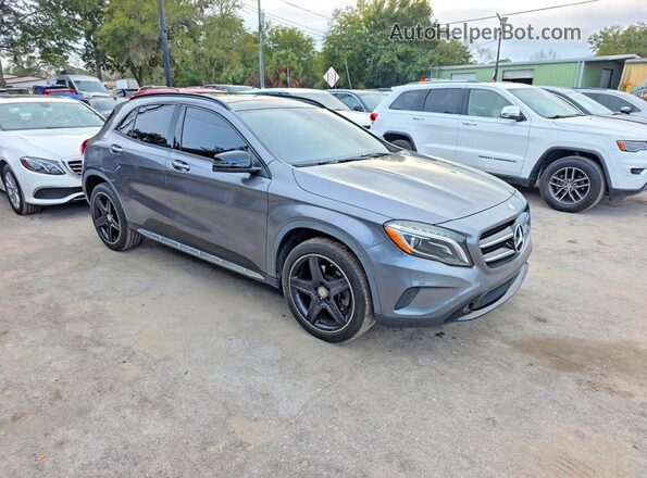 WDCTG4EB6HJ285457 2017 MERCEDES-BENZ GLA Gray Задня ліва чверть