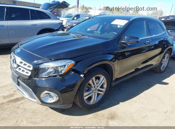 WDCTG4EB6LU024062 2020 MERCEDES-BENZ GLA 250 Черный Передняя левая четверть