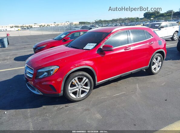 WDCTG4EB7GJ269914 2016 MERCEDES-BENZ GLA 250 Red 