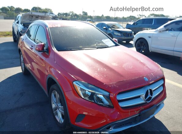 WDCTG4EB7GJ269914 2016 MERCEDES-BENZ GLA 250 Red 