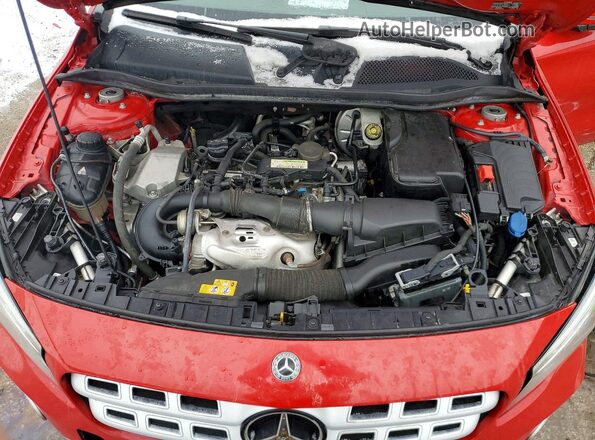 WDCTG4EB8LU021759 2020 MERCEDES-BENZ GLA Red Rear interior view