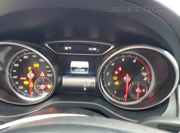 WDCTG4EB8LU021759 2020 MERCEDES-BENZ GLA Red Instrument cluster view
