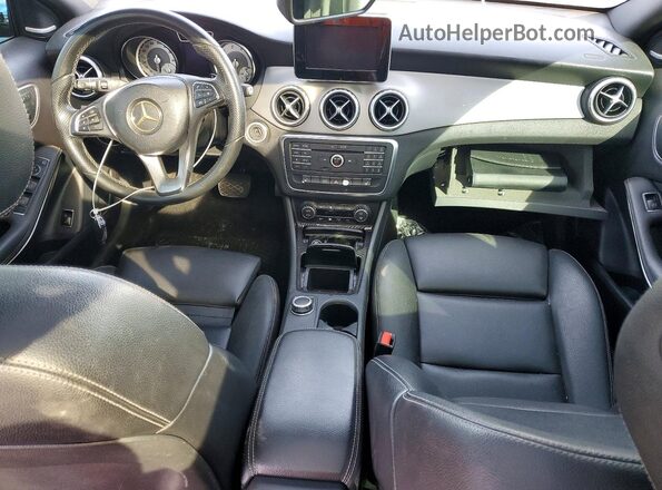 WDCTG4EB9GJ204434 2016 MERCEDES-BENZ GLA Black წინა პანელის ხედი