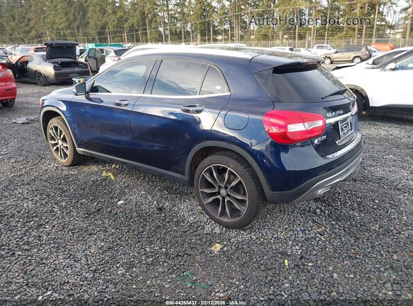 WDCTG4GB0HJ328686 2017 MERCEDES-BENZ GLA 250 Blue უკანა მარცხენა