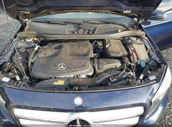 WDCTG4GB0HJ328686 2017 MERCEDES-BENZ GLA 250 Blue უკანა ხედი
