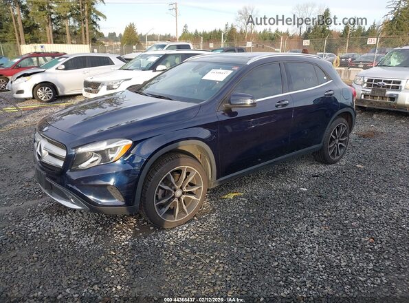 WDCTG4GB0HJ328686 2017 MERCEDES-BENZ GLA 250 Blue წინა მარცხენა ხედი სამი მეოთხედიდან