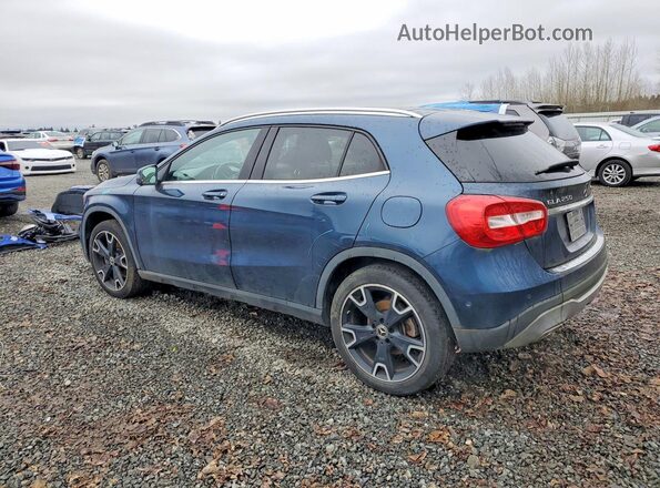 WDCTG4GB4LJ666813 2020 MERCEDES-BENZ GLA Blue Rear left