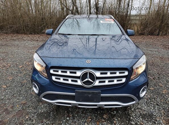 WDCTG4GB4LJ666813 2020 MERCEDES-BENZ GLA Blue Front view