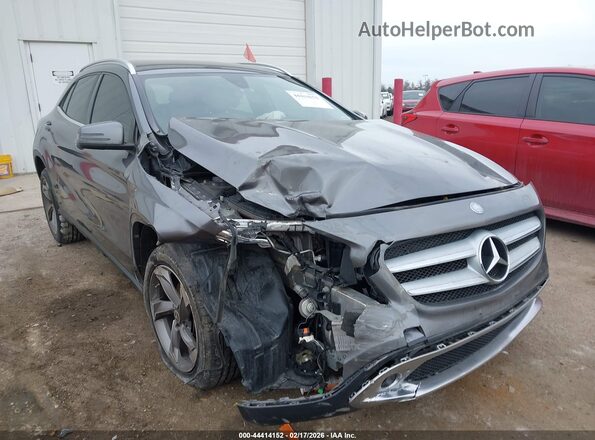 WDCTG4GB8HJ326975 2017 MERCEDES-BENZ GLA 250 Gray Вид спереду