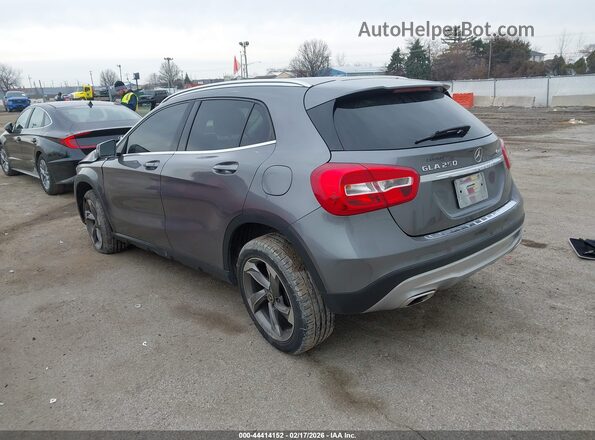 WDCTG4GB8HJ326975 2017 MERCEDES-BENZ GLA 250 Gray Задня ліва чверть