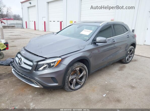 WDCTG4GB8HJ326975 2017 MERCEDES-BENZ GLA 250 Gray Передня ліва чверть