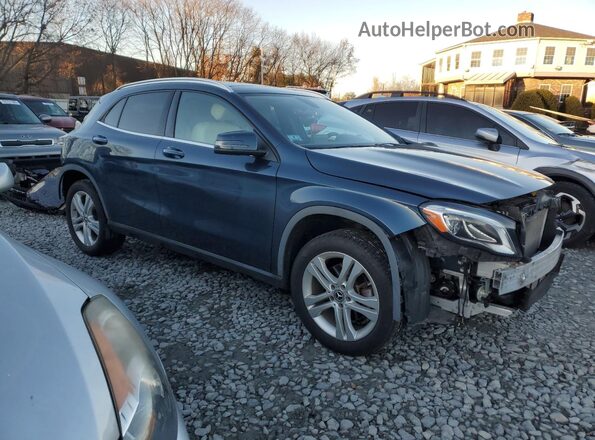 WDCTG4GB8LJ689012 2020 MERCEDES-BENZ GLA Синий Передняя правая четверть