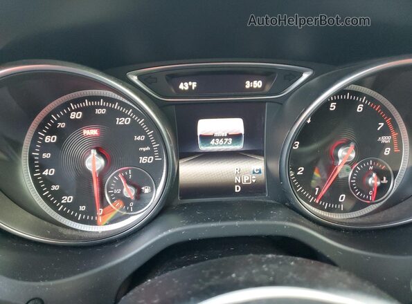 WDCTG4GB8LJ689012 2020 MERCEDES-BENZ GLA Синий Вид щитка приборов