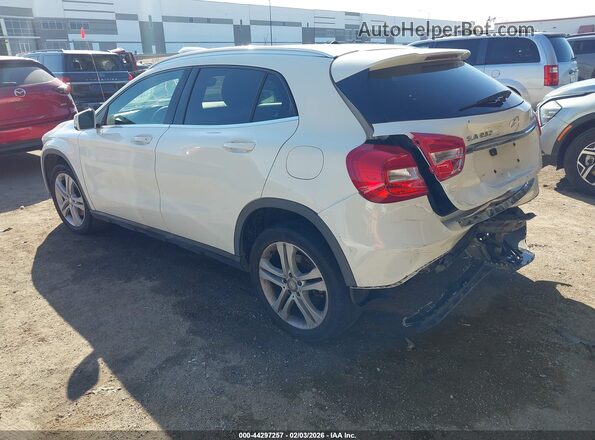 WDCTG4GBXHJ332020 2017 MERCEDES-BENZ GLA 250 White Trasero izquierdo