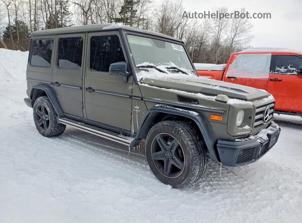 WDCYC3KF1GX252798 2016 MERCEDES-BENZ G-CLASS Green Przód prawy