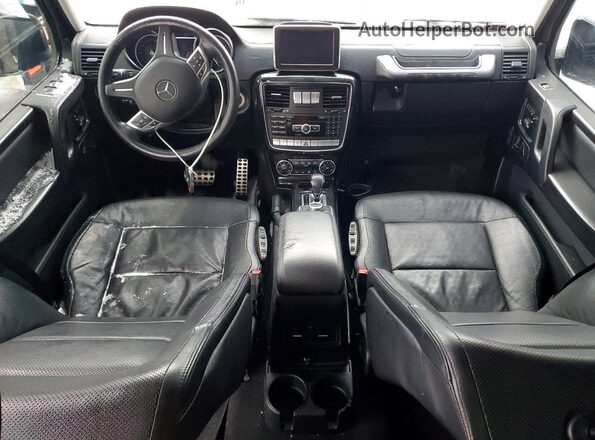 WDCYC3KF1GX252798 2016 MERCEDES-BENZ G-CLASS Green Widok deski rozdzielczej