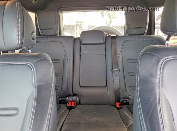 WDCYC6BJ7KX317586 2019 MERCEDES-BENZ G-CLASS Gray Vista de los asientos traseros