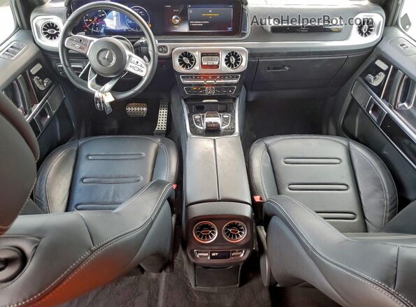 WDCYC6BJ7KX317586 2019 MERCEDES-BENZ G-CLASS Gray Vista del salpicadero