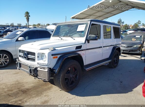 WDCYC7DF0HX276323 2017 MERCEDES-BENZ AMG G 63 White Przód lewy