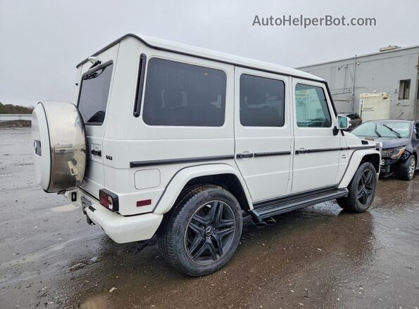 WDCYC7DH8JX292468 2018 MERCEDES-BENZ G-CLASS Белый Задняя правая четверть