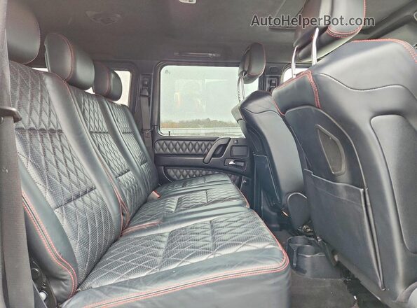 WDCYC7DH8JX292468 2018 MERCEDES-BENZ G-CLASS Белый Вид задней части салона