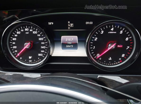 WDD1J6FB3JF023564 2018 MERCEDES-BENZ E-CLASS Black 