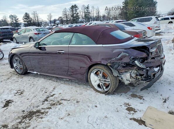 WDD1K6JB9KF081250 2019 MERCEDES-BENZ E Burgundy 