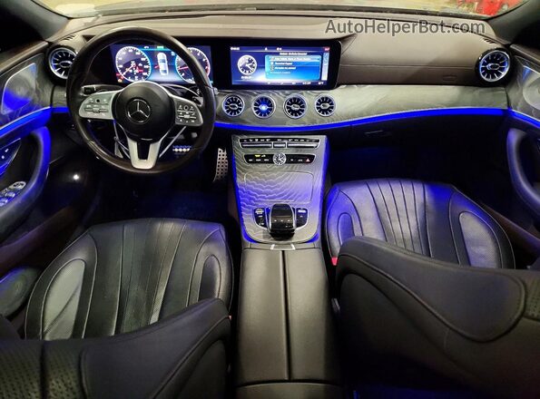 WDD2J5JB2LA047831 2020 MERCEDES-BENZ CLS-CLASS Gray Instrument cluster view