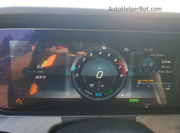 WDD2J5JB5LA050321 2020 MERCEDES-BENZ CLS-CLASS Черный Вид щитка приборов