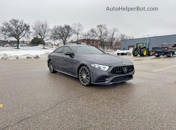 WDD2J6BB5KA047017 2019 MERCEDES-BENZ CLS-CLASS Gray 