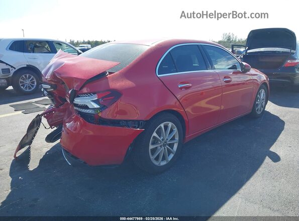 WDD3G4EB2LW038153 2020 MERCEDES-BENZ A 220 Red Հետևի աջ