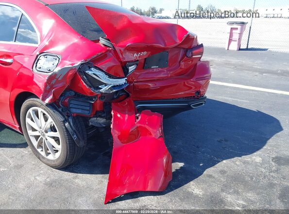 WDD3G4EB2LW038153 2020 MERCEDES-BENZ A 220 Red Դիմացի տեսք