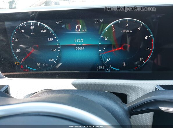 WDD3G4EBXLW038045 2020 MERCEDES-BENZ A 220 Gray Widok tylnych siedzeń
