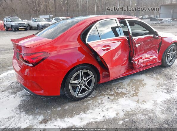 WDD3G4FB3KW019415 2019 MERCEDES-BENZ A 220 Red Trasero derecho