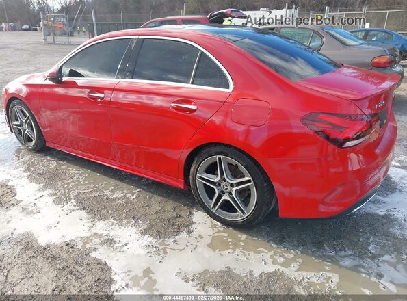 WDD3G4FB3KW019415 2019 MERCEDES-BENZ A 220 Red Trasero izquierdo