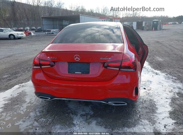 WDD3G4FB3KW019415 2019 MERCEDES-BENZ A 220 Red 