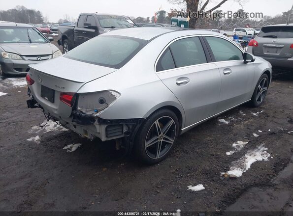 WDD3G4FB9KW009181 2019 MERCEDES-BENZ A 220 Silver Tył prawy