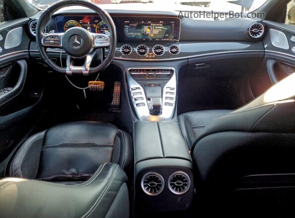 WDD7X8KB8KA005960 2019 MERCEDES-BENZ AMG Gray Առջևի վահանակի տեսք